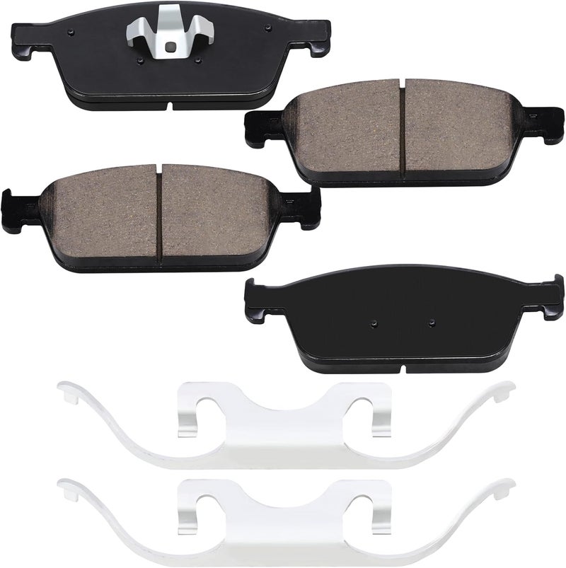 SUPLABEL HZ1668 Front Brake Pads Replacement for Ford 13-19 Escape 14-23 Transit Connect, 2014 2015 2016 2017 2018 2019 Ceramic Brakes Pads - Image 1